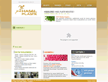 Tablet Screenshot of haselplastik.com.tr